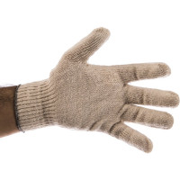 Перчатки х/б DolleX 4 нитки, белые 5PN-4W
