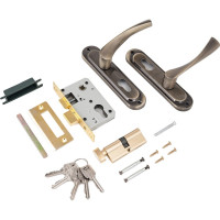 Врезной замок Стандарт с/руч 103/50B вертушка AB старая бронза 4 847