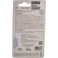 Универсальный контактный прозрачный клей UHU KRAFT 6 г 45083/В