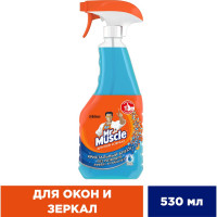 Средство для мытья стекол и зеркал МИСТЕР МУСКУЛ 500 мл После дождя 865085