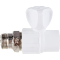 Шаровой кран для радиатора Политэк прямой ПП 25х3/4 9999012534