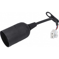 Резьбовой патрон-времянка с проводом и клеммой Е27 Volsten V03-PA-B-E27 220V/4A 12240