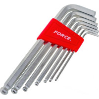 Набор средних с шаром Г-образных шестигранников 7 предметов FORCE 5072LB