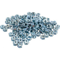 Оцинкованная гайка КрепСтройГрупп М6 DIN 934, 1 кг 145136