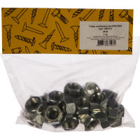 Оцинкованная гайка КрепСтройГрупп М16 DIN 934, 1 кг 145131