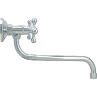 Двуручный смеситель для умывальника Juguni JGN0840 кран-букса керамическая, хром/мах. 0402.659