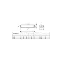 Дверной доводчик PUNTO SD-2020 BR 25-45 кг коричневый 37687