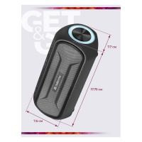 Портативная акустика Defender Enjoy S1000, 20Вт, bluetooth, 65688