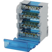 Шины на DIN-рейку ЭРА NO-224-15 в корпусе ШНК 4х7 3L+PEN Б0043933