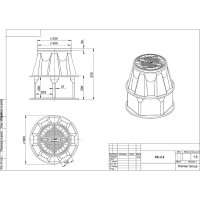 Пластиковый колодец POLIMER GROUP КС-2-2 SK02010201