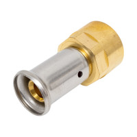 Муфта-пресс HENCO латунь, ВР 16x1/2, 18P-1604