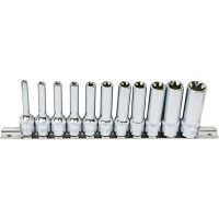 Набор головок торцевых глубоких JTC TORX 3/8" E4-E18, 11 предметов -H311E 580525