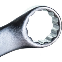 Ключ комбинированный Эврика 16мм Chrome vanadium на держателе сатинированный ER-31016 777174