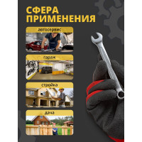 Комбинированный ключ Rockforce 12-гранный прямой 10мм RF-75510(673)