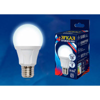 Светодиодная лампа Uniel Форма А, матовая LED-A60 18W/4000K/E27/FR PLP01WH UL-00005037