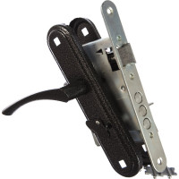 Врезной замок ЗВ9-4-2, серебро, 15822 ЗЕНИТ 00015822