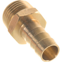 Штуцер пневматический наруж. резьба 1/2- елочка 12мм Эврика ER-MH08/08 935766