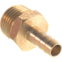 Штуцер пневматический наруж. резьба 1/2- елочка 8мм Эврика ER-MH08/05 935769