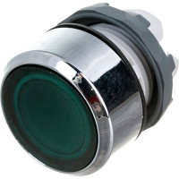 Кнопка без фиксации ABB MP1-21G зеленая, низкая с подсветкой 1SFA611100R2102
