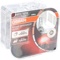 Автолампа Osram H11 55 PGJ19-2+100 NIGHT SILVER, 2шт 12V ,1,10 64211NBS-HCB