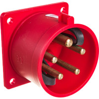Встраиваемая вилка PCE 32А 400V 3P+N+E IP44 625-6