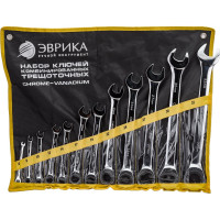 Набор ключей комбинированых трещоточных Эврика 12 предметов ER-20632 940530