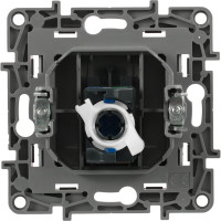 Розетка Legrand компьютерная RJ45 категория 6 UTP Legrand Etika алюминий 672453
