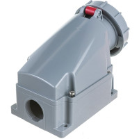 Настенная розетка PCE 63А 380V 3P+N+E IP67 135-6