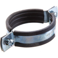 Хомут с гайкой Саморезик оцинк. 59-66 DXOM-60/64-2-10