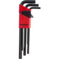 Набор из 9 черных ключей BONDHUS L 1.5-10mm 12199