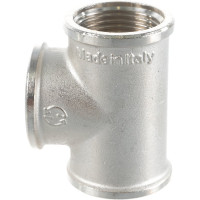 Никелированный тройник STOUT ВВ 1 SFT-0020-000001 RG008Q0QT02UFM