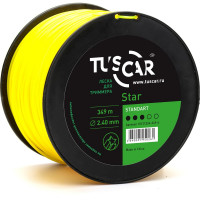Леска для триммера Star, Standart, 2.4 мм, 349 м TUSCAR 10121324-349-4