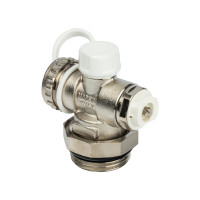 Регулируемый концевой фитинг с дренажным вентилем STOUT ручной воздухоотводчик 1" SMS-1000-020001 RG008Q1TNRJ7GD