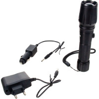 Аккумуляторный светодиодный фонарь Smartbuy CREE XML T6 10Вт, черный SBF-20-K