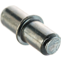 Полкодержатель с бортиком Zitar, 5,0x16 мм, никель, 12 шт. 127464