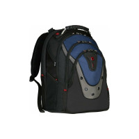 Рюкзак Wenger 17", черный/синий, 37х26х47 см, 23 л 600638
