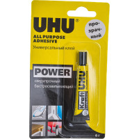 Универсальный контактный прозрачный клей UHU KRAFT 6 г 45083/В