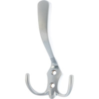 Мебельный крючок JET 585 трехрожковый, матовый хром CQ585Z.003CM99