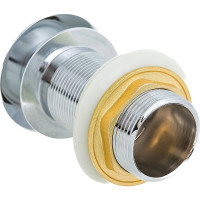 Донный клапан Terma CLICK-CLACK c большой кнопкой, chrome 32373