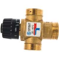 Термостатический смесительный клапан STOUT G 1” M SVM-0120-254325 RG008TIGFLR9AV