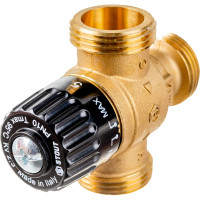 Термостатический смесительный клапан STOUT 1 НР, 30-65°С, KV 2.3 SVM-0125-236525 RG008TIGH6N45M