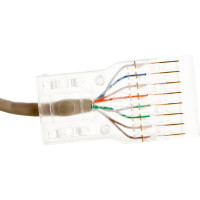 Патч-корд LANMASTER 110 тип-RJ45, 4 пары, UTP, 2 м, LAN-45-P4-2m