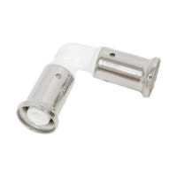 Угольник HENCO 90 град, ПВДФ, пресс, 16x16, 1PKW-1616