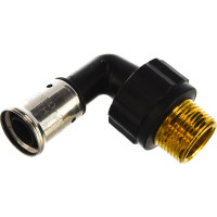 Угольник HENCO 90 град, ПВДФ, пресс, НР20x3/4, 5PK-2005