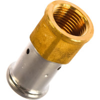 Муфта-пресс HENCO латунь, ВР20x1/2 18P-2004