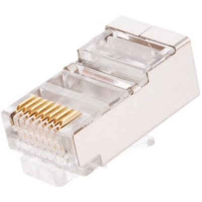 NIKOMAX Коннектор RJ45/8P8C под витую пару, уп-ка 100шт. NMC-RJ88RZ50SD1-100