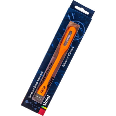 Uniel TLD-541 Orange Светильник-фонарь переносной , прорезиненный корпус, 6 LED, UL-00000252