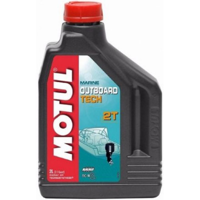 Масло для лодочных моторов MOTUL OUTBOARD TECH 2T 101726