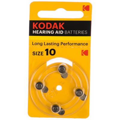 Часовая батарейка KODAK ZA104BL KZA104 Б0044790