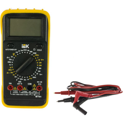 Цифровой мультиметр IEK Professional MY61 TMD-5S-061